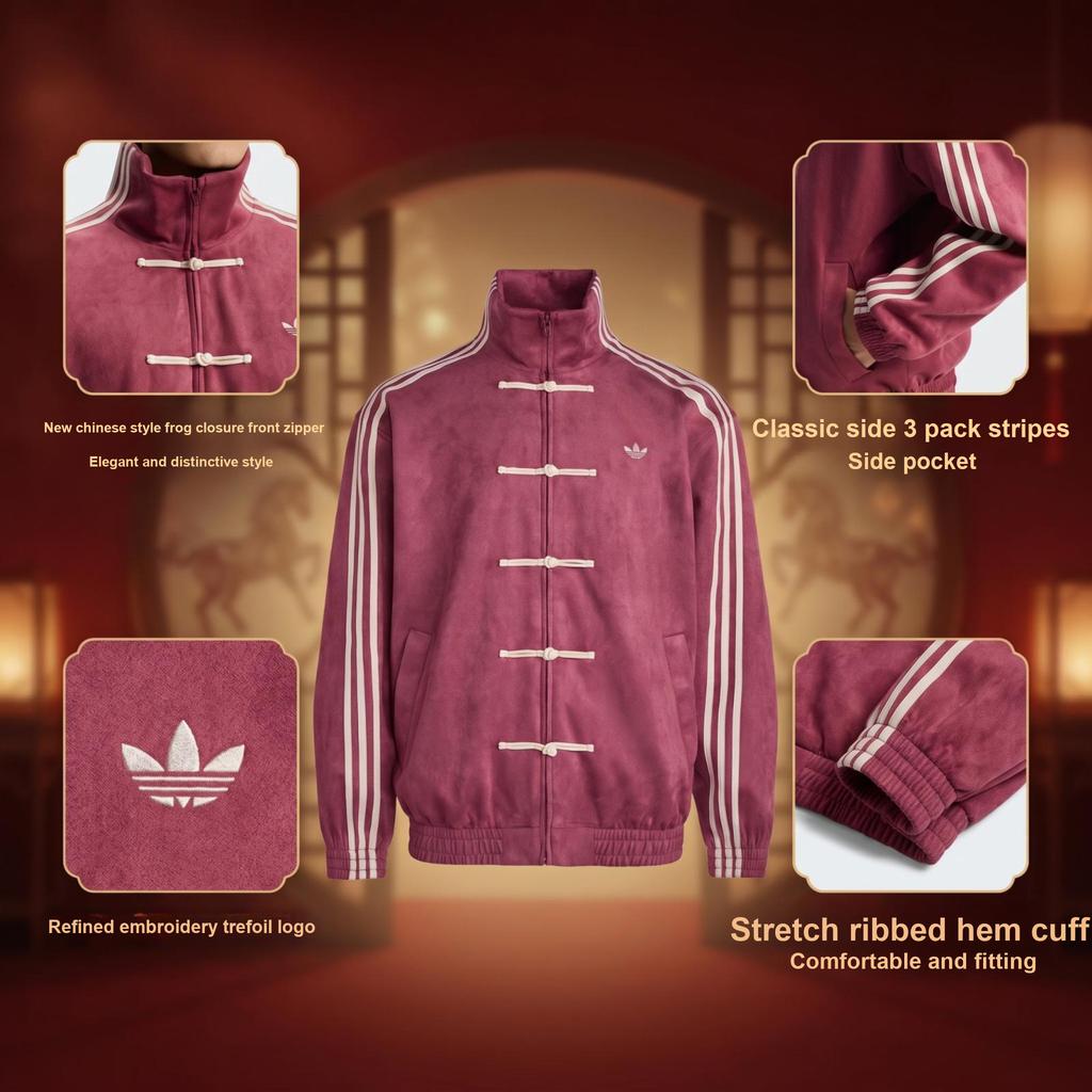 adidas Originals CTT Jacket (US Size) Red Unisex Outerwear KR0294
