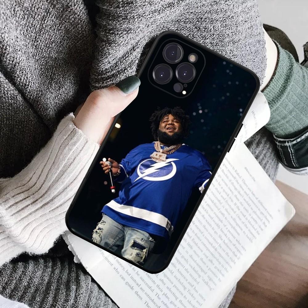 Rod Wave Rapper Cool Man Phone Case For IPhone 16 15 8 7 6 6S Plus X SE XR XS 14 11 12 13 Mini Pro Max Mobile Case