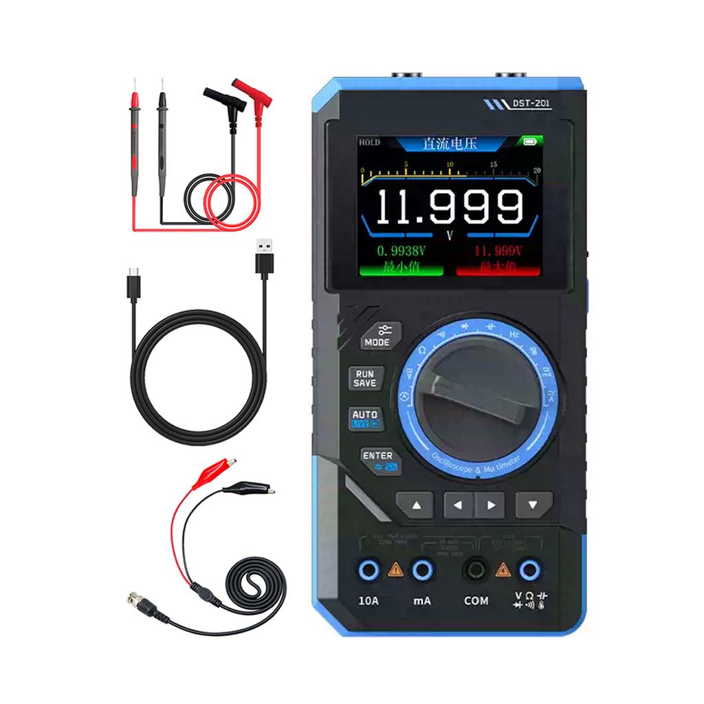 High Precision 4.5 Digit Digital Multimeter with Oscilloscope & Signal Generator Simple to Operate for Professional Use