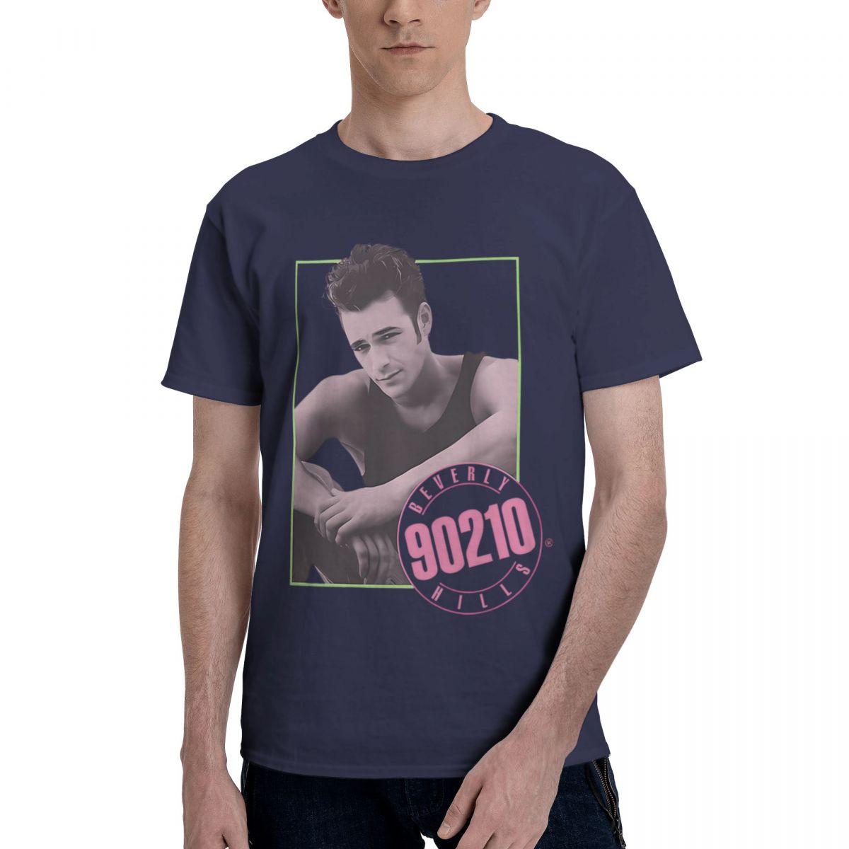 

Beverly Hills 90210 TV Show Dylan McKay Luke Perry 80S 2 100 Cotton Casual Breathable Confortable Anime Mens Designer Clothes 4XL