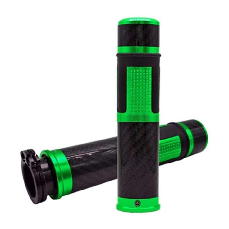 Stylish Carbon Fiber Design Motorcycle Grips Strong Strength Handlebar Providing Superior Grip Quick Install for Bikes