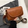 Women's Wax Oil Leather Messenger Bag Crossbody Bag High Quality Luxury Fashion Design Ladies