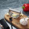 Stainless Steel Ring-Shaped Handheld Garlic & Ginger Press