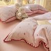 Class A Maternal And Infant Grade Cotton Double-Layer Gauze Shell Edge, Pure Cotton Quilt Cover Student Dormitory Bed