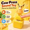 Abstract Bull Sound Button Keychain Light Up Push Button Keychain Bull Keychain  Office Desk Decor