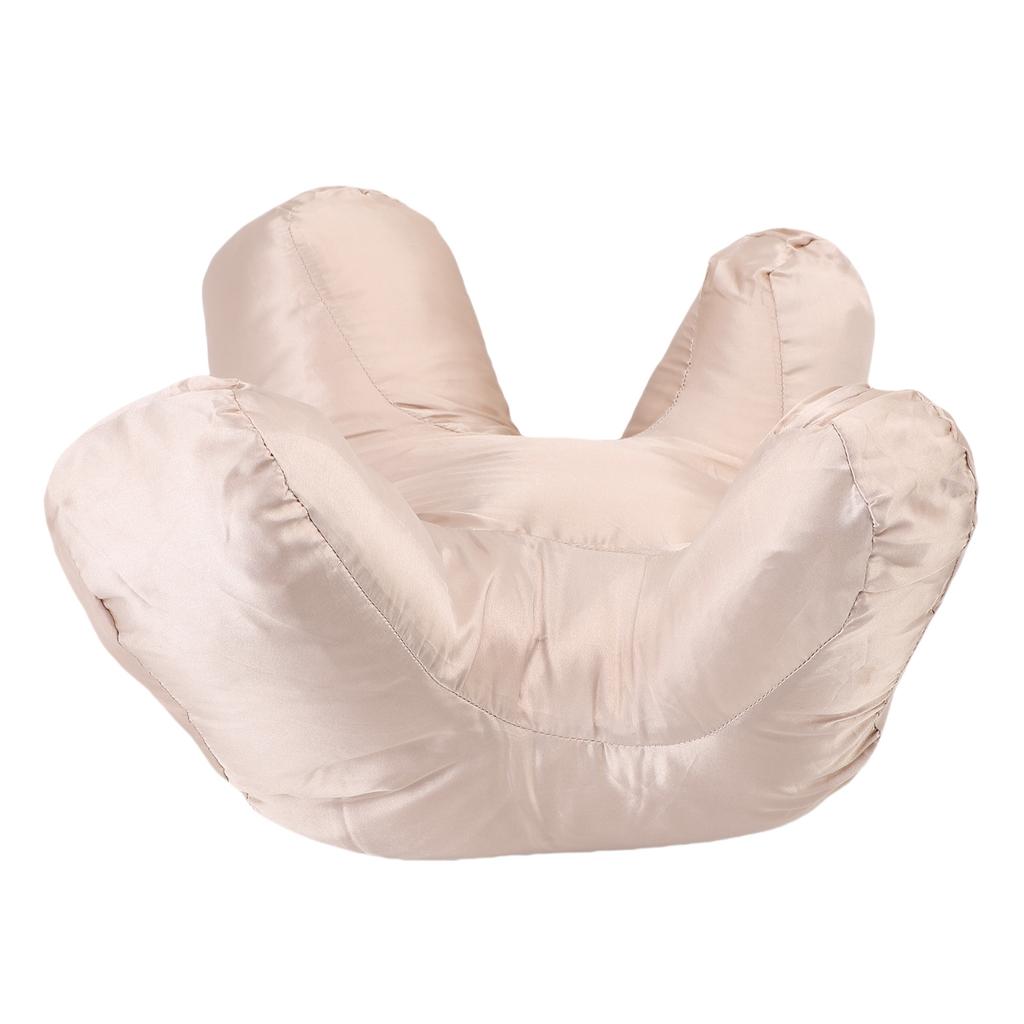 Comfortable Face Pillow Lightweight Soft Supportive Face Down Pillow for Back Side Stomach Sleeping Cotton