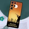 Bird Duck Hunting Sunset Funda For Samsung Galaxy S23 S24 Ultra S8 S9 S10 S22 Plus S20 S21 FE Note 10 20 Ultra Case