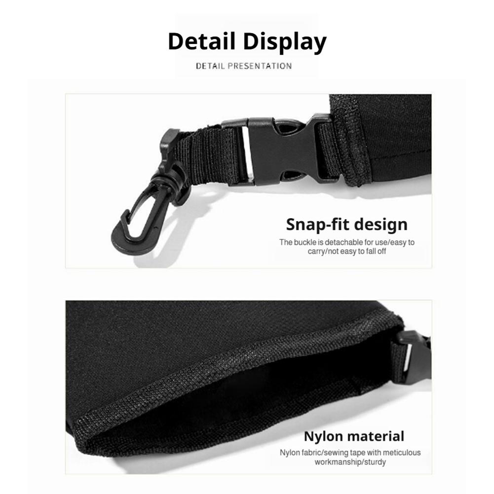 1pc Golf Cleaning Kit  Golf Club and Golf Ball Cleaning Bag Waterproof Clean Liner With Removable Clip  Golf Ball Cleaner Pouch