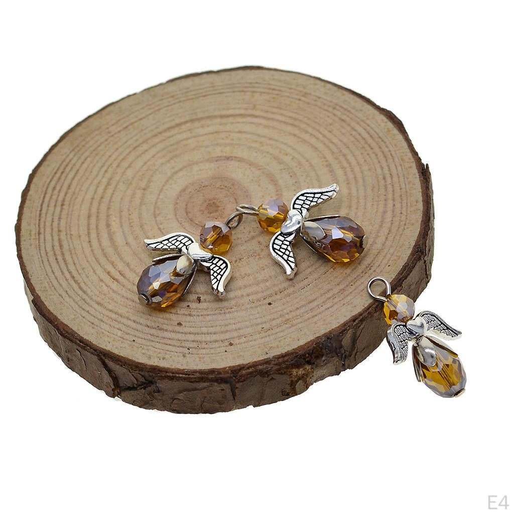 12 Charms Vintage Fairy Pendants For