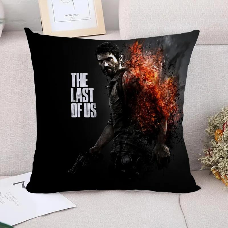 Pillow Cover the Last of Us Decorative Cushions for Sofa Pillowcases Cushion Covers Fall Decor Pilow Cases Car Decoration