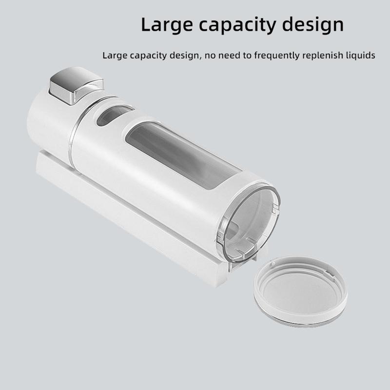 Wall-mounted Soap Dispensers Shampoo Dispenser Hotel Bathroom Toilet Shampoo Shower Gel Press Box Soap Pump Barrel Hand Liquid