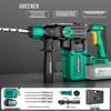Industrial Brushless Cordless Rotary Hammer Drill CN Plug (adapter Included)