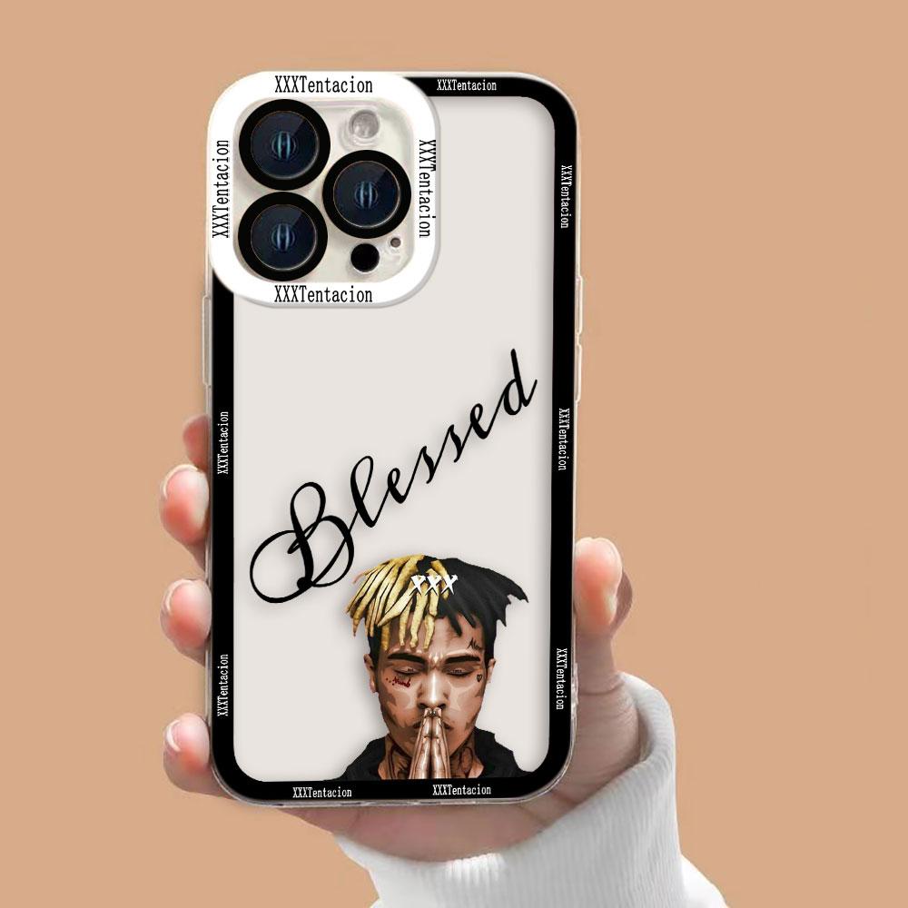 Чехол для телефона Rapper X-XXXTentacion 17 Прозрачный для Samsung Galaxy S26 S25 S24 S23 S22 S21 S20 FE PLUS ULTRA EDGE Силиконовый чехол-оболочка Samsung S255G