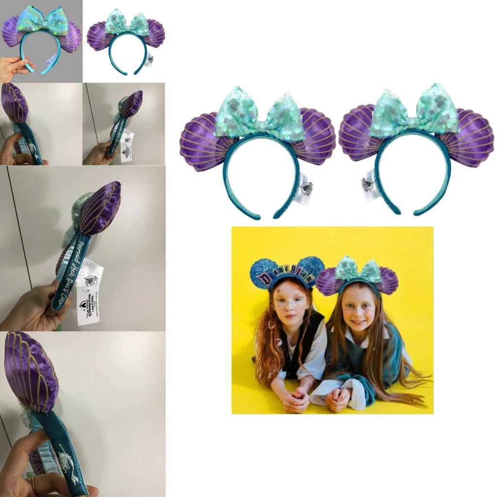 Cute Mermaid Headband For Girls Handmade Princess Hair Accessory With Avocado Trend