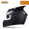 Jiekai Full Face Electric Motorcycle Helmet - Unisex, All-Season Racing Safety