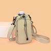 Bolsa de Ombro Único, Bolsa para Garrafa de Água Feminina, Portátil, Bolsa Transversal de Ombro Único, Bolsa para Copo de Água Esportivo