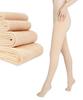 Fabrich Faux Compression 1200 220g Women's Fleece-Lined Tights, Sheer, Stocking-Like, Warm, Thick, Tights, Denier, Winter, Beige,
