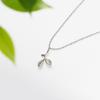 Cute Leaf Necklace Female Mori Small Fresh Collarbone Chain Simple Pendant Gift For Girlfriends And Students Aa