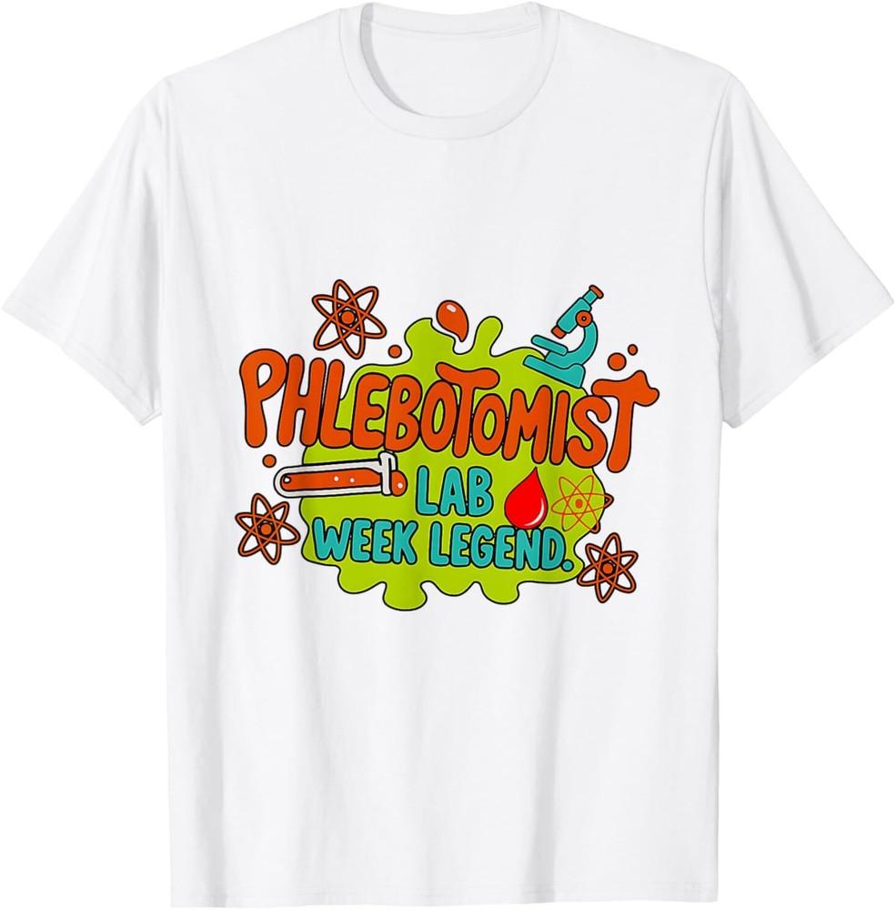 Lab Week 2025 Mystery Machine Of Diagnostics Phlebotomist TShirt S