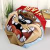 1 PC Automatic Folding Umbrella - Tazmanian Devil Pattern Portable Foldable Design With 8 Ribs Christmas Birthday Gifts