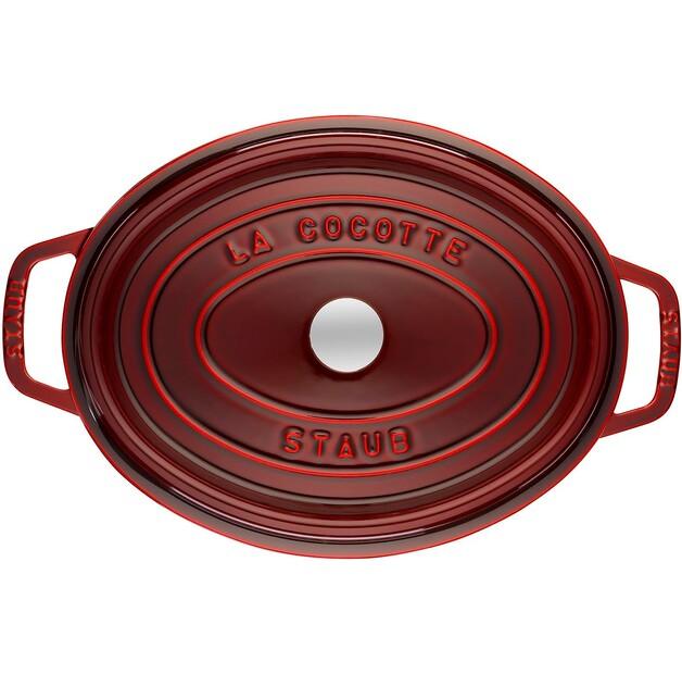 Cocotte Zwilling Staub Oval 35,3x29cm Grenadine 4,2l (40509-364-0)