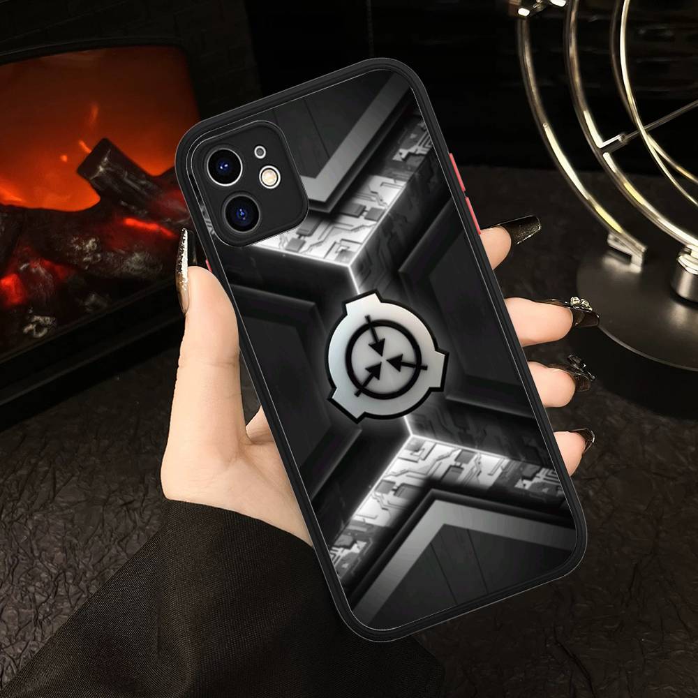 Popular Sci-Fi Foundation Scp F-Foundation Silicone Case For IPhone 16 15 14 13 12 11 Pro Max Plus X XS MAX Shockproof Matte