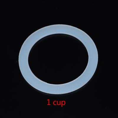 Anillo de junta Flexible de sellado de silicona para Moka Pot Espresso cafetera de cocina