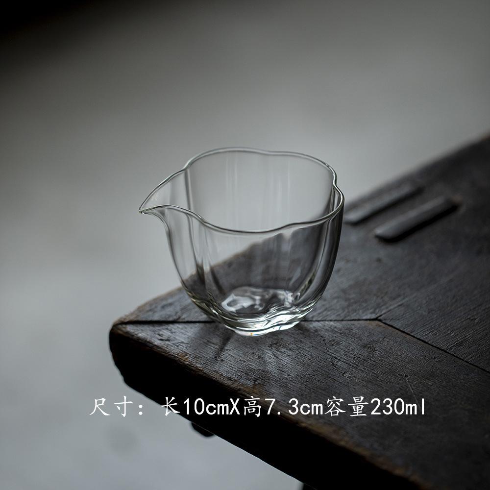 High Borosilicate Glass Thickened Tea Pitcher Tea Divider Cha Hai Dispenser Justice Cup Fair Mug Teaware Decoration Accessories
