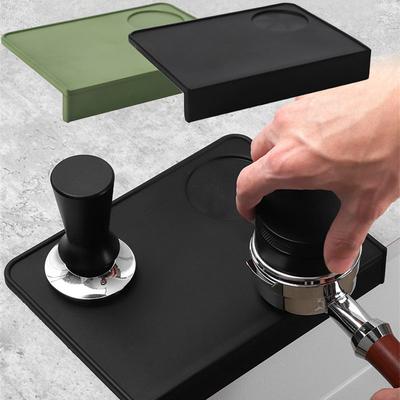 Tappetino Antiscivolo per Pressino Caffè Espresso Press Mats Strumenti di Pressatura per Caffè Supporto Antiscivolo per Pressino Espresso Cuscino Angolare