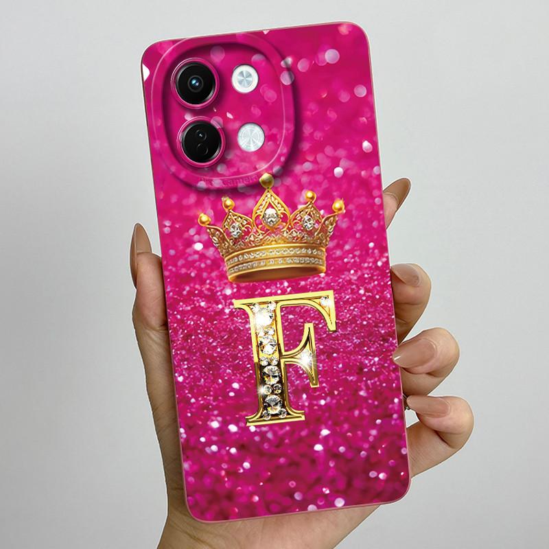 For Tecno Spark 30 5G Case KL8 Phone Cover Crown Letter Soft Silicone Funda for Techno Spark 30 5G Back Shell Spark30 5G Bumper