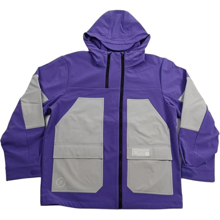 Li-Ning Wade Series Color Block Zip-Up Hooded Casual Jacket Men Jackets AFDU571-3