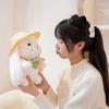 Easter Bunny Soft Stuffed Plush Toys Brown White Rabbit Cute Animal Plushies Doll Happy Easter Day Decor For Home Favors Gifts