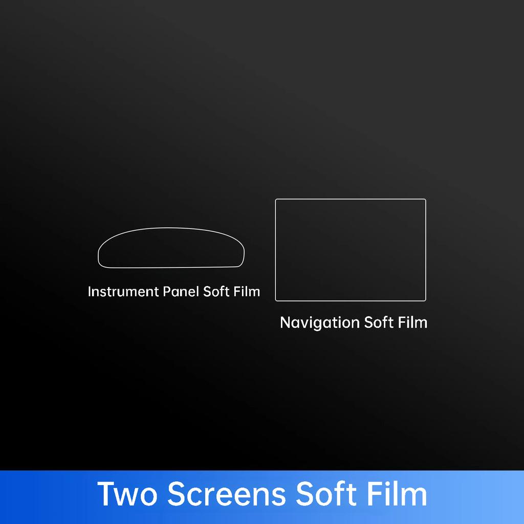 For Zeekr 001 2026 Car Center Console Protective Film Navigation Screen Tempered Film Interior Modification Accessories