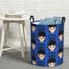 Laundry Collector Junior H Sad Boyz Corridos Tumbados Mexico Foldable Laundry Basket Baby Washing Basket Home Organizer