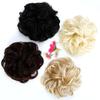 Wig Hair Ring, Volumizing Bun Ring, Synthetic Fiber Foam For Thickening Ponytails, Quick Updo Accessory, Multicolor