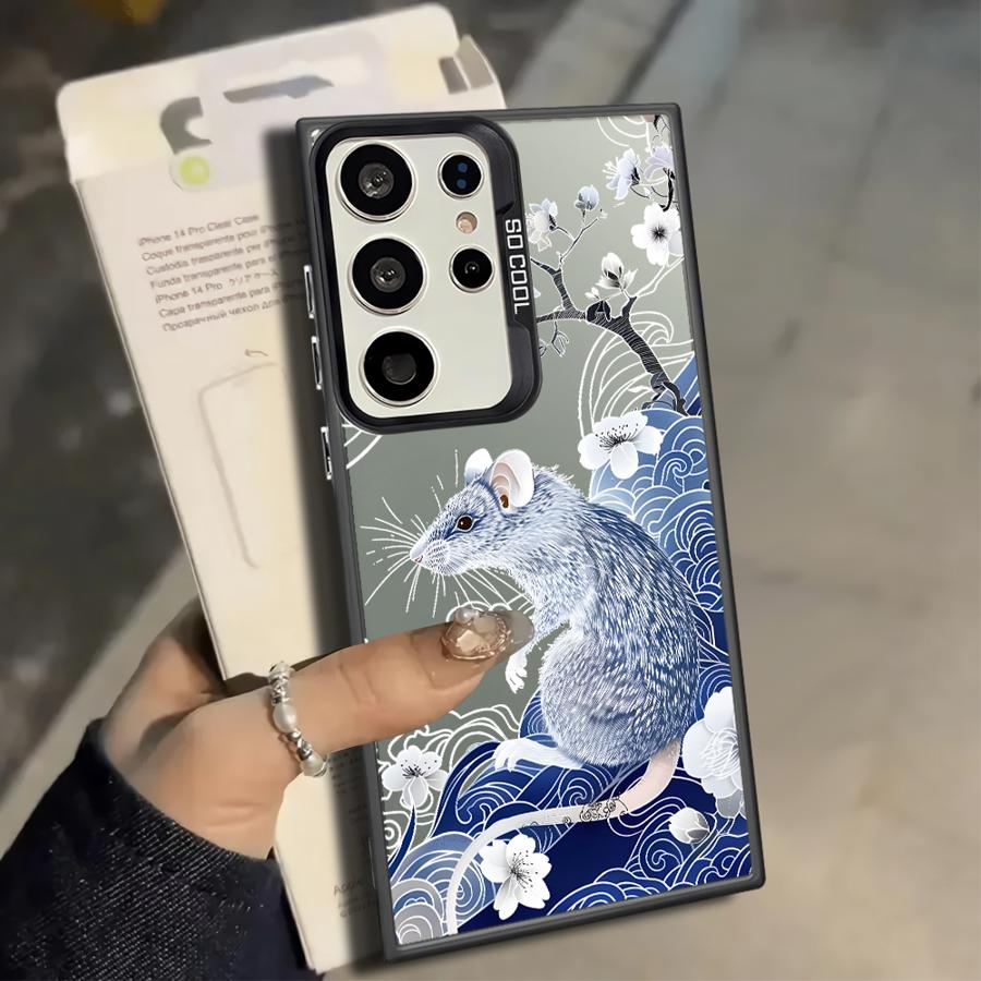 

Phone Cover Case for Samsung Galaxy S25 S21 S20 Plus S24 FE S23 Ultra S22 S23 Note 20 Ultra S25Edge Wonderland Animals Art Galaxy S23
