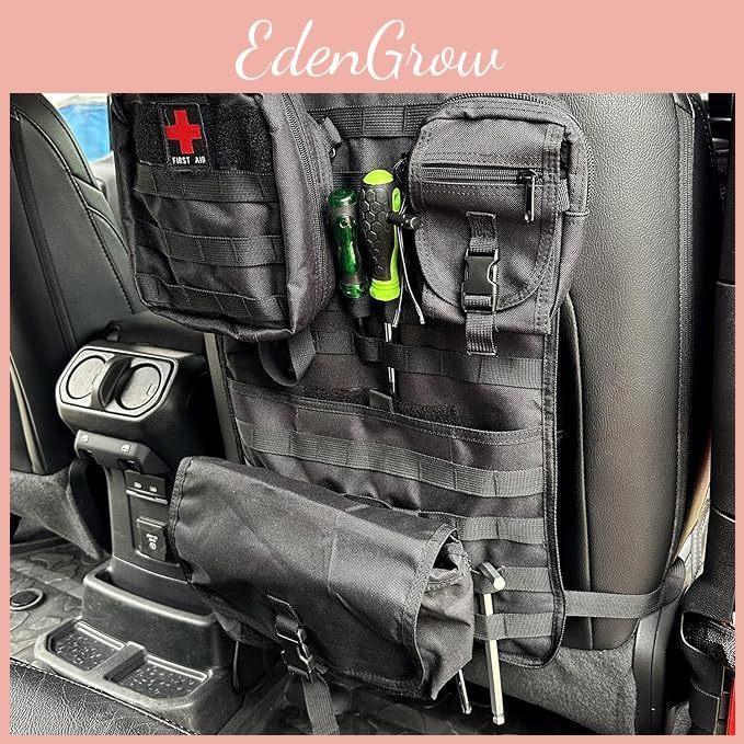 Car Attachment Seat Nylon Material Tactical Vehicle Storage Decoration Interior