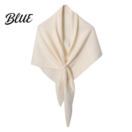 Stylish Dress Accessory Wrap Three-in-one Women Soft Scarf for Warm Winter Triangle Shawl Versatile Fashion