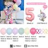 40pc/set Unicorn Series Digital Aluminum Film Balloon 1-9 suitable for birthday photo party anniversary graduation season