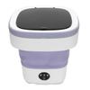 Portable   Washing Machine Small Clothes Foldable Laundry Machine with 3 Cleaning Modes for Hotel Home Apartment