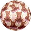 1pc Teddy Bear Fantasy Theme Soccer Ball Football, Size 5, Lightweight PVC, Outdoor Training Soccer Ball,Gift C6540