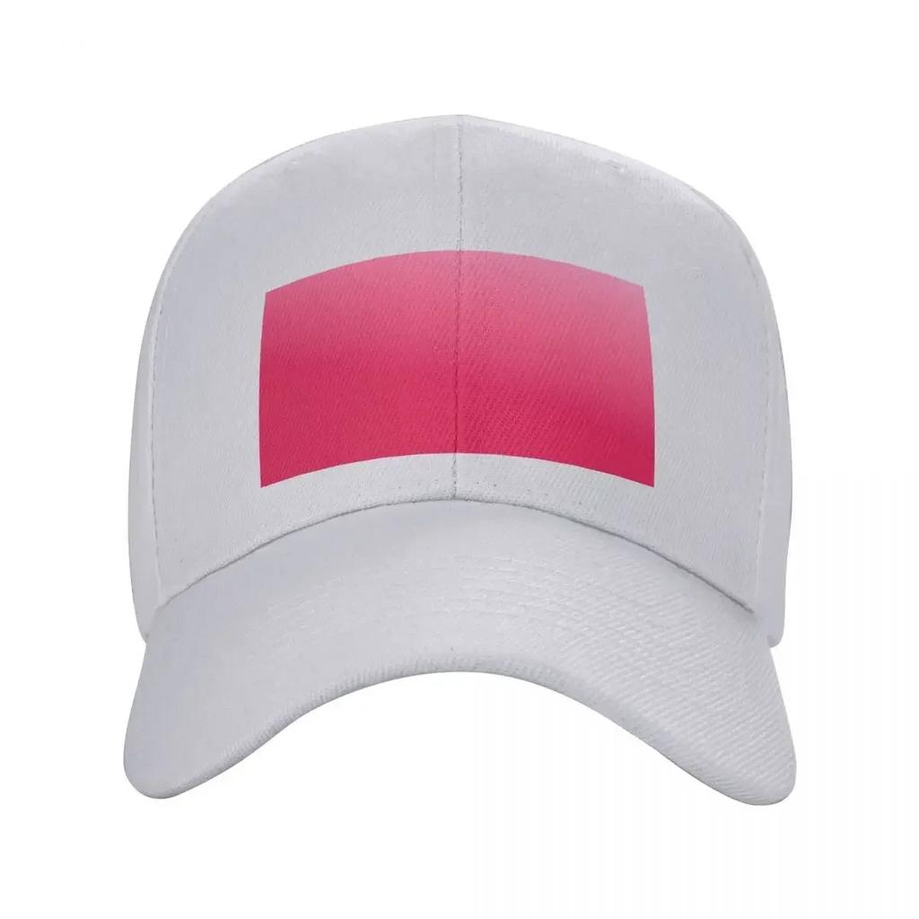 Viva Magenta 2023 Color of the Year and Magenta Pink Ombre Gradient Baseball Cap Fishing cap Mens Hats Women's
