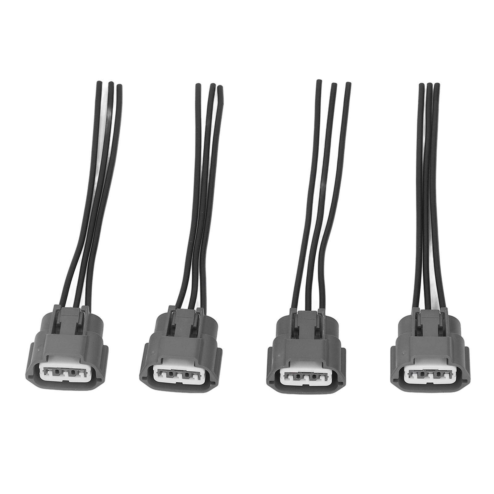 

4 шт. Разъем жгута проводов катушки зажигания 224488H311 Замена для INFINITI EX35 FX35 Q70