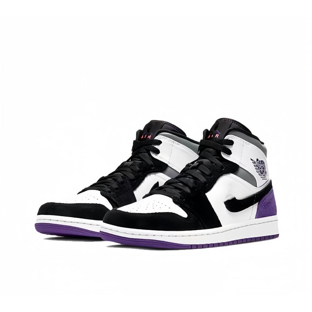 Medium help basketball shoes soot ice blue men's and women's same sports shoes men's breathable