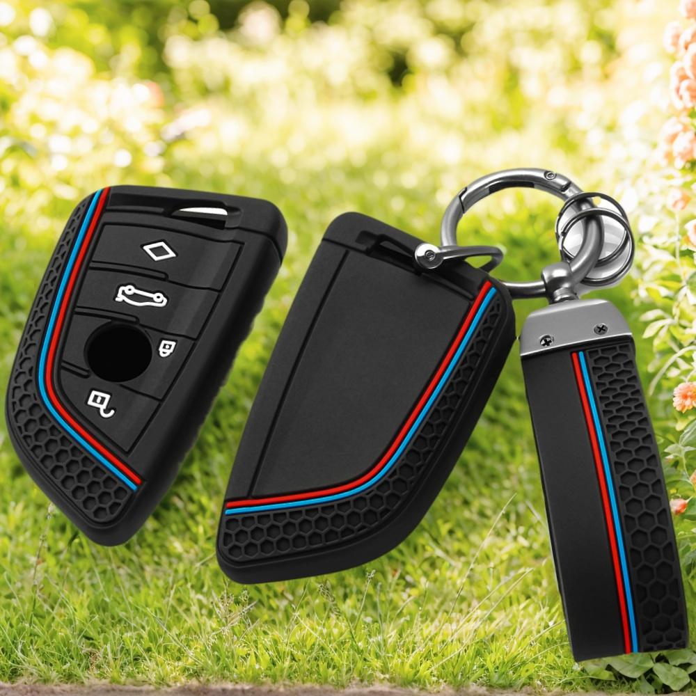 Silicone Car Key Chain Cover For BMW M E39 E46 E60 E90 F10 F15 F20 F25 F30 G05 G01 F01 G80 G01