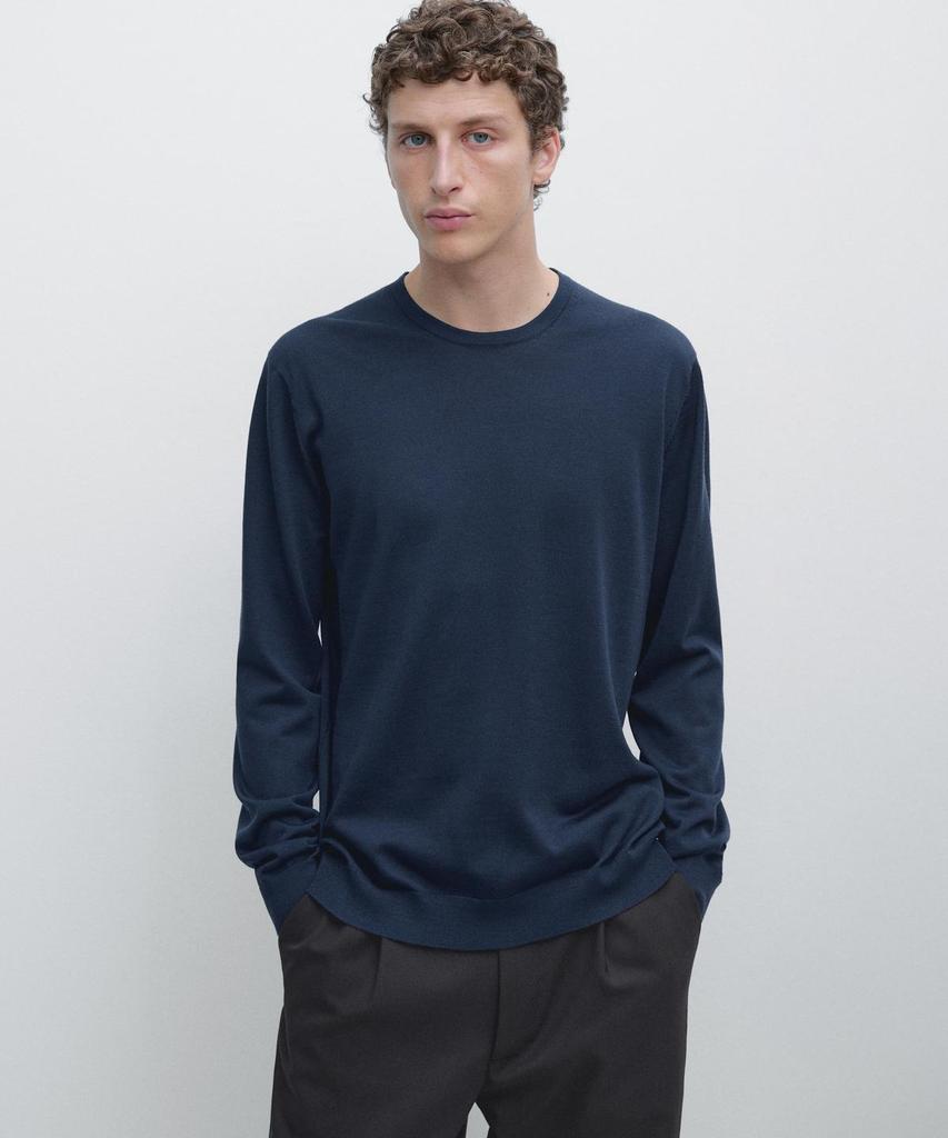 Masimodutti Merino Wool Knit Sweater