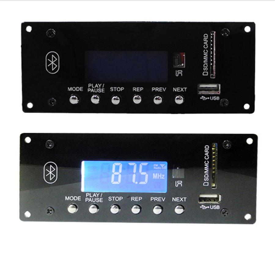 Bluetooth 4.0 HIFI Audio Accessories Lossless Support U Disk SD LCD Display FM Audio Decoder Board