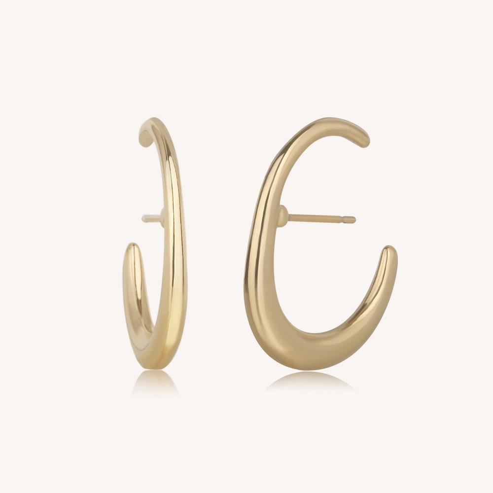 Dieuamour Half Loop Earrings
