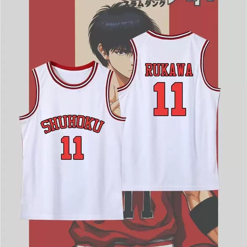 SLAM DUNK Jersey Sakuragi Blossom Road Liuchuan Maple Men's and Women's Short Sleeve Xiangbei Team Commemorative Basketball Suit Sports Suit
