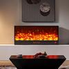 European Electric Embedded Fireplace: Energy-Saving Simulation Flame Heater for Home Décor